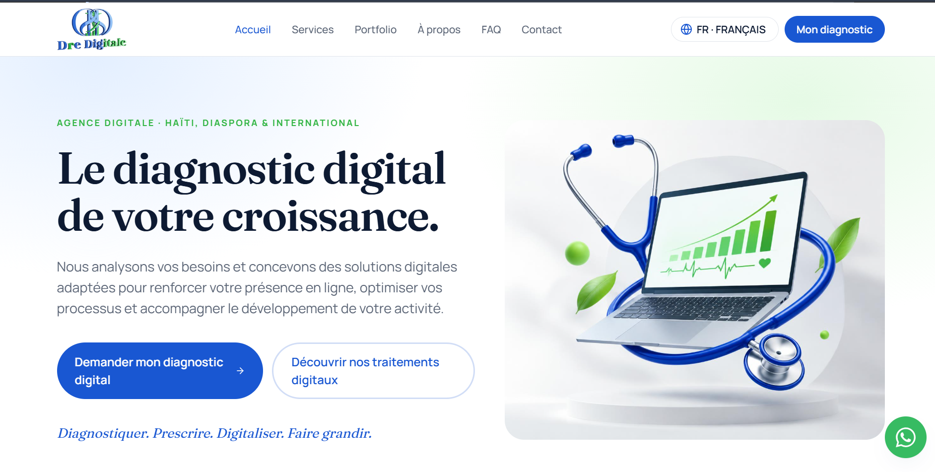 Site DreDigitale Agency